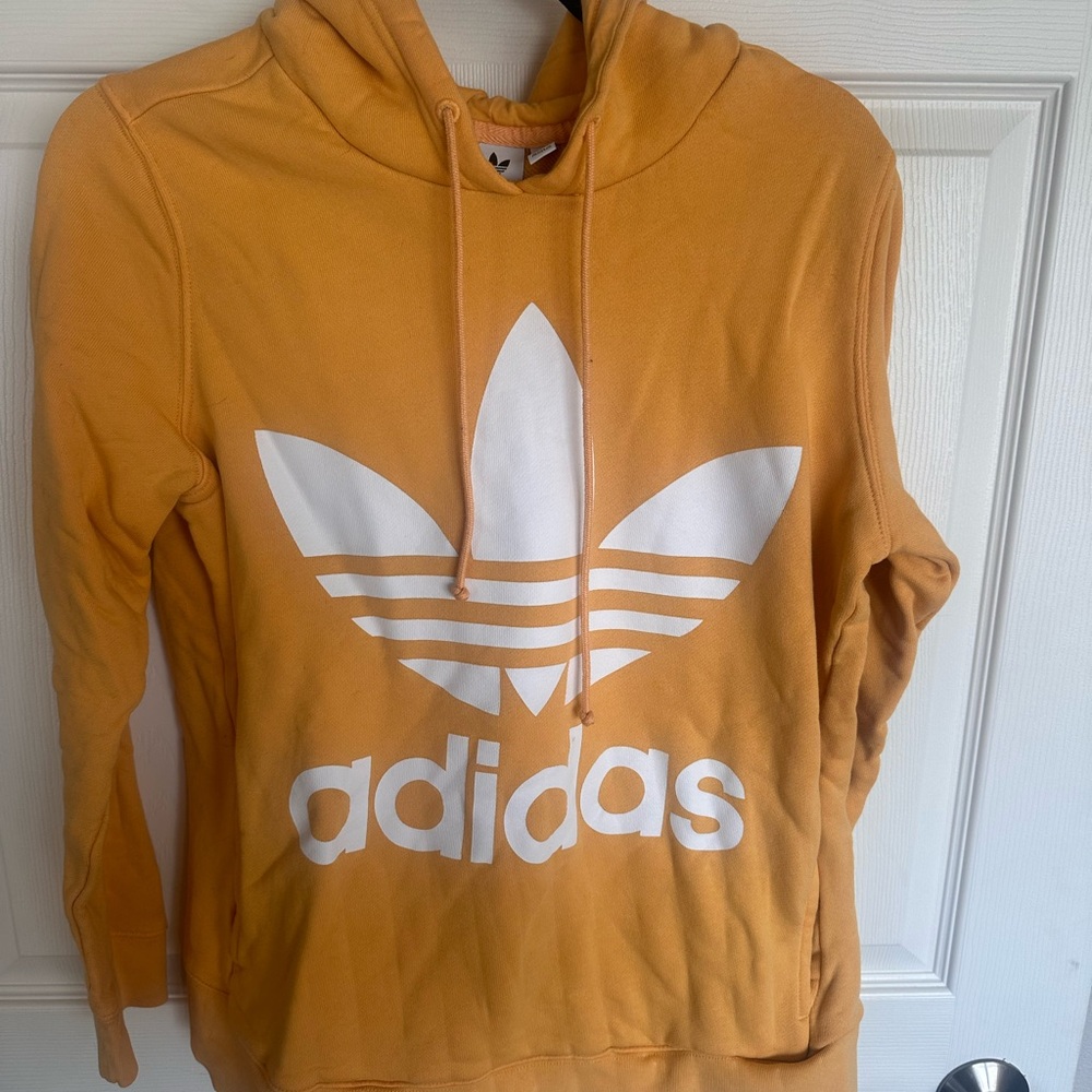 Adidas yellow Hoodie